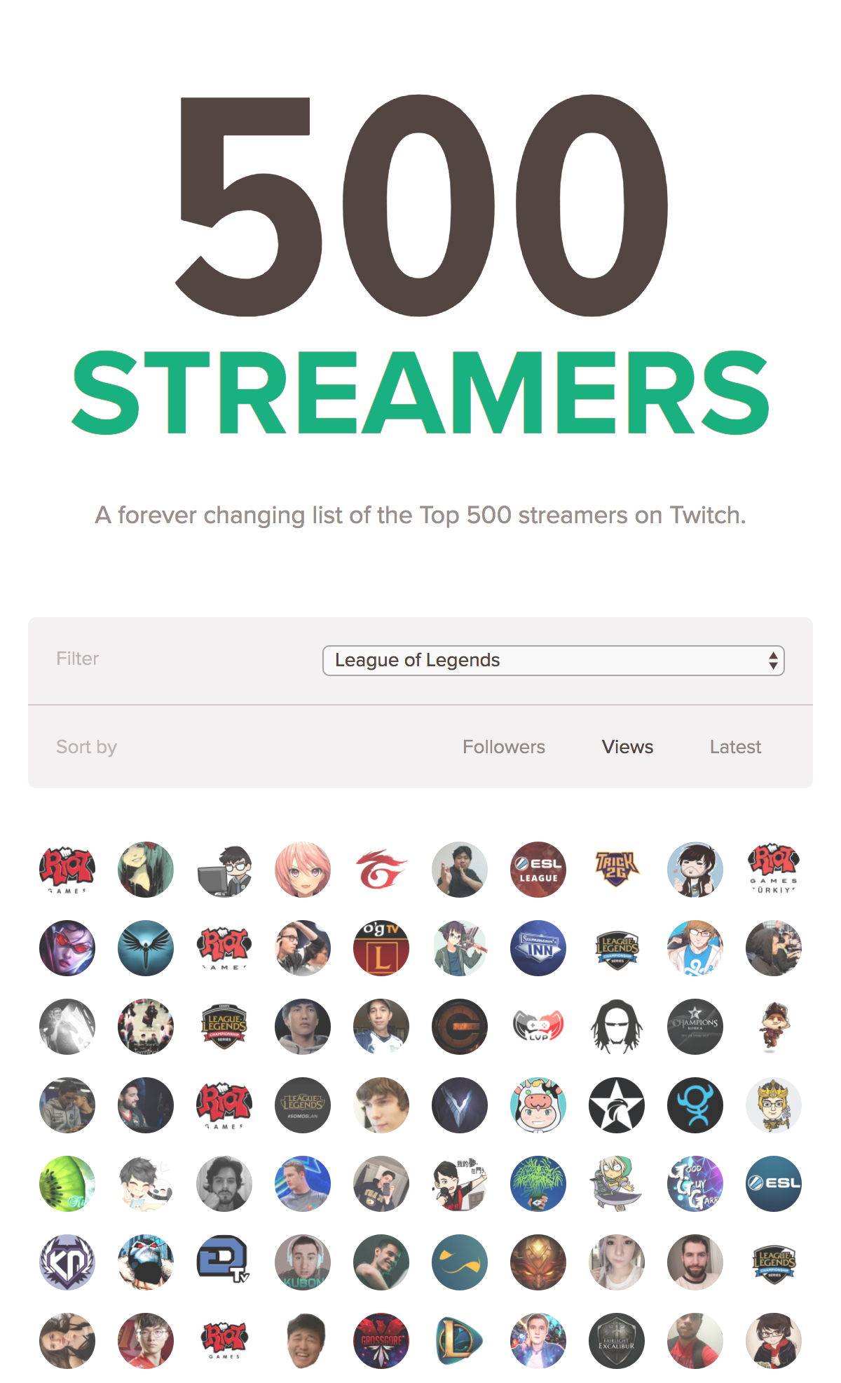 500 Streamers Image
