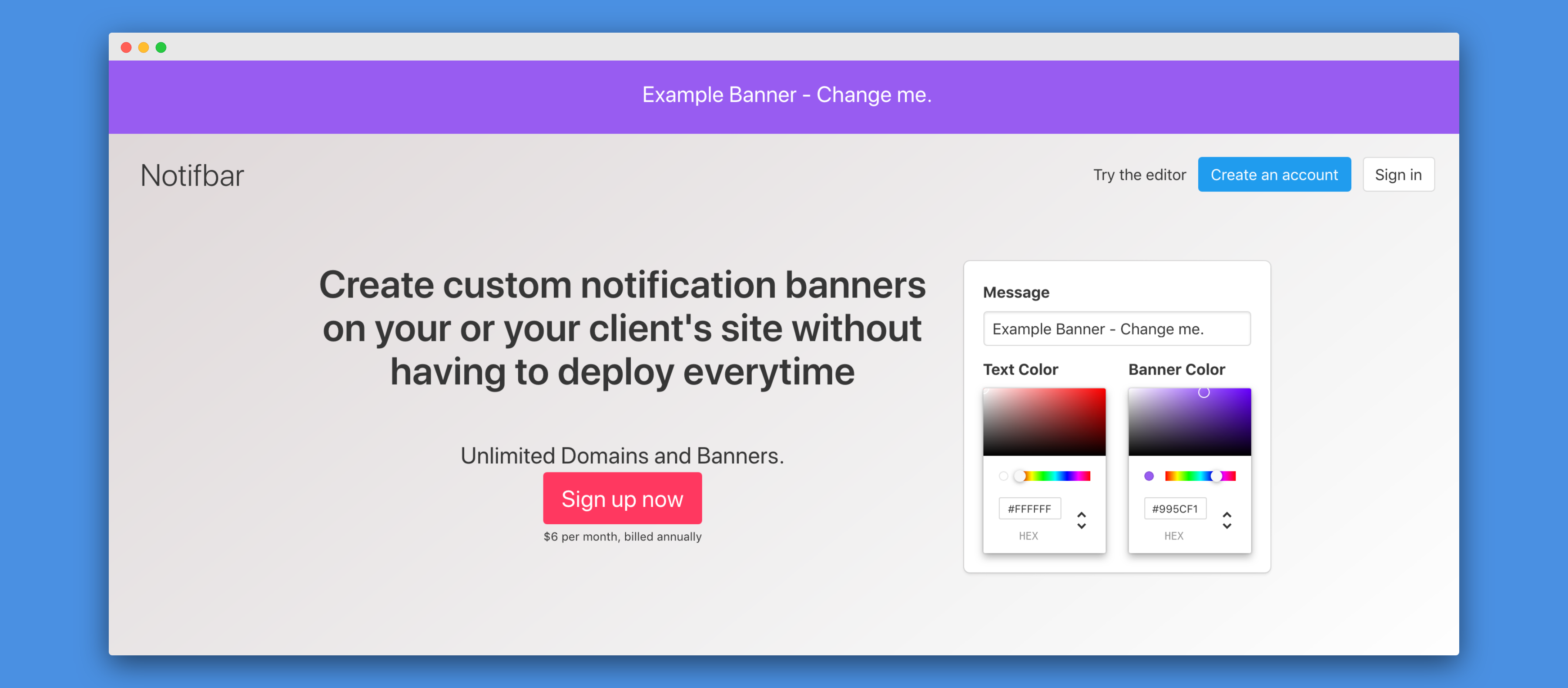 Notifbar Image