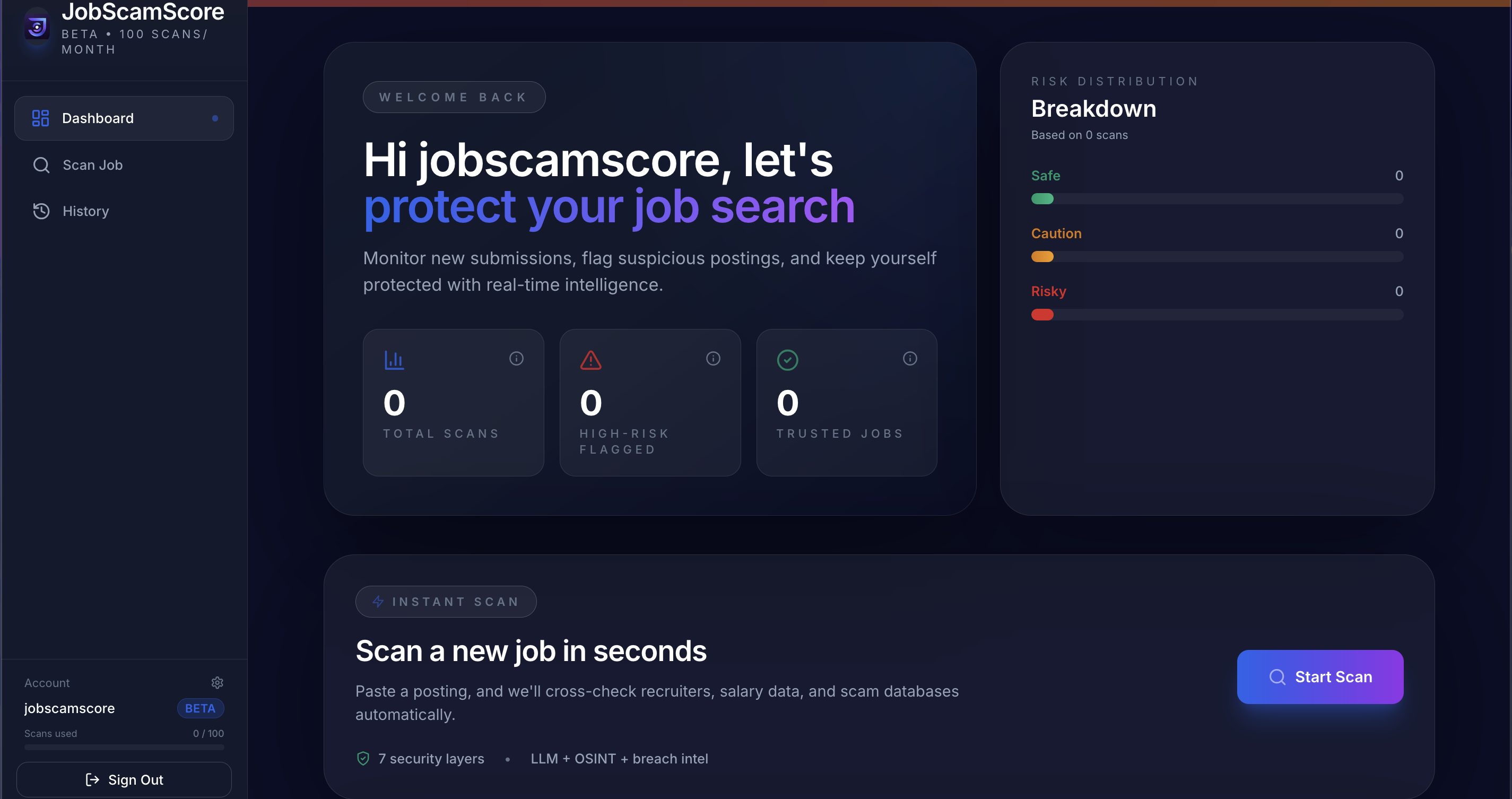 JobScamScore gallery image