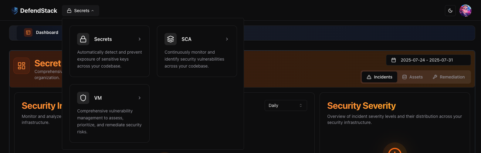 DefendStack Suite Appsec gallery image