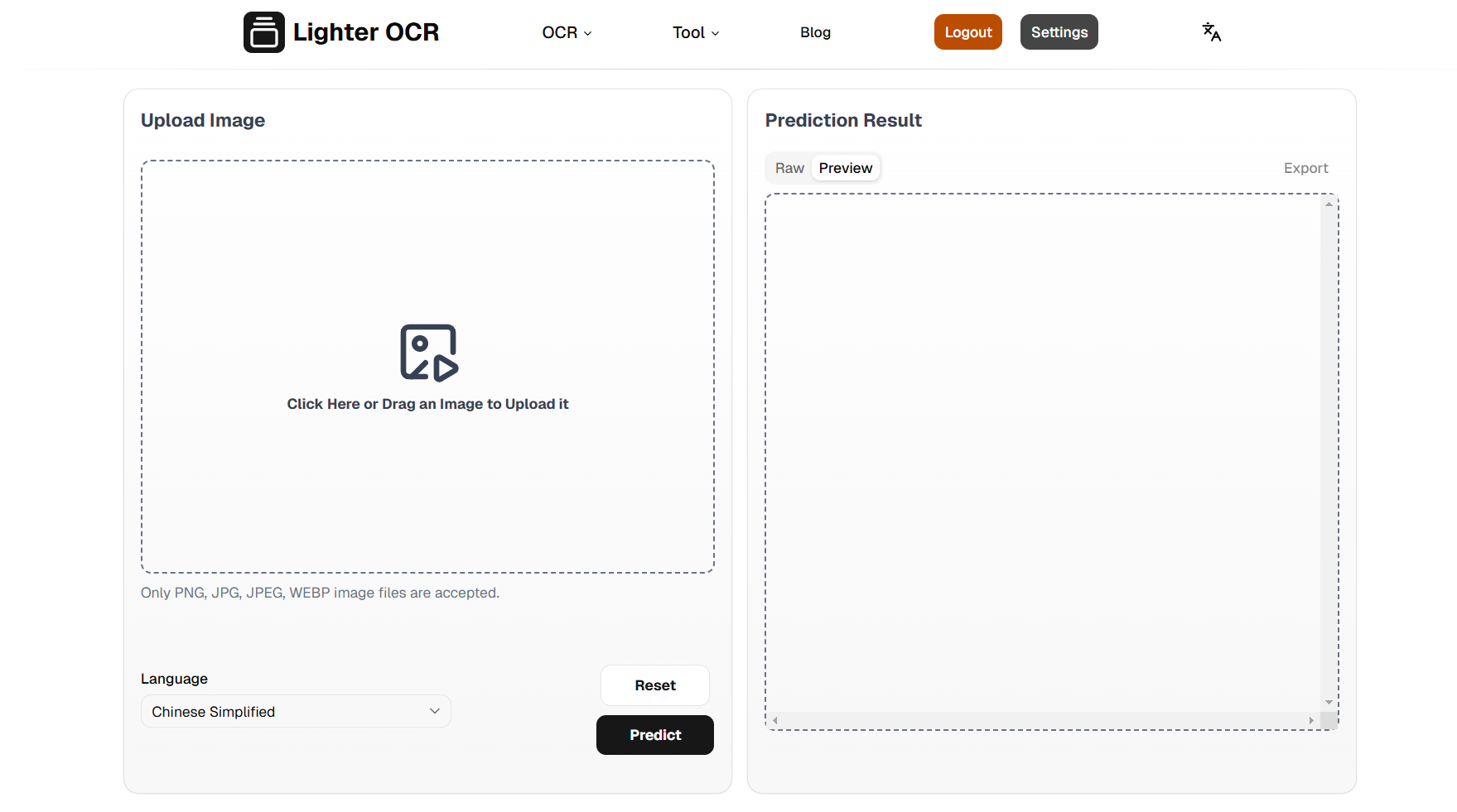 Lighter OCR gallery image