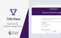 Title Race media 1