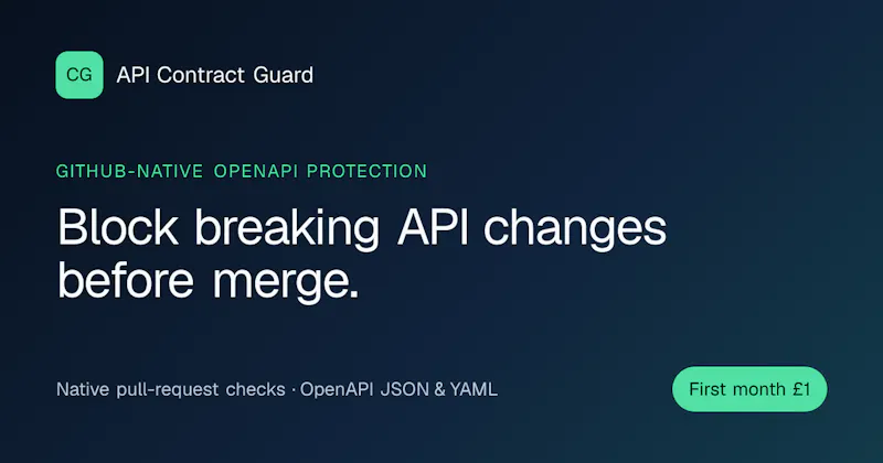 API Contract Guard screenshot 1