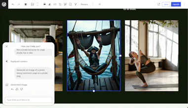 WordPress.com AI Website Builder gallery image
