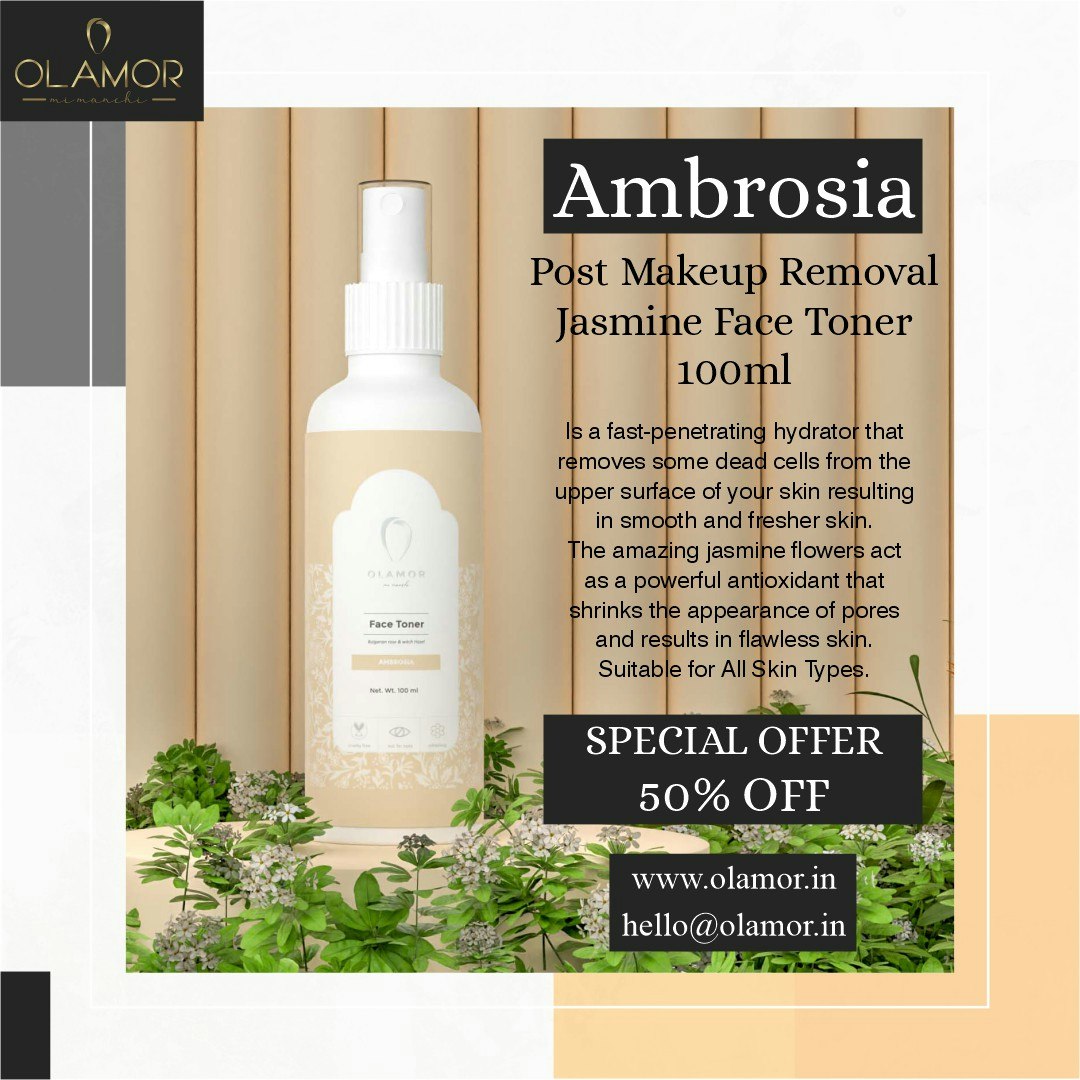 OLAMOR JASMINE FACE TONER AMBROSIA 