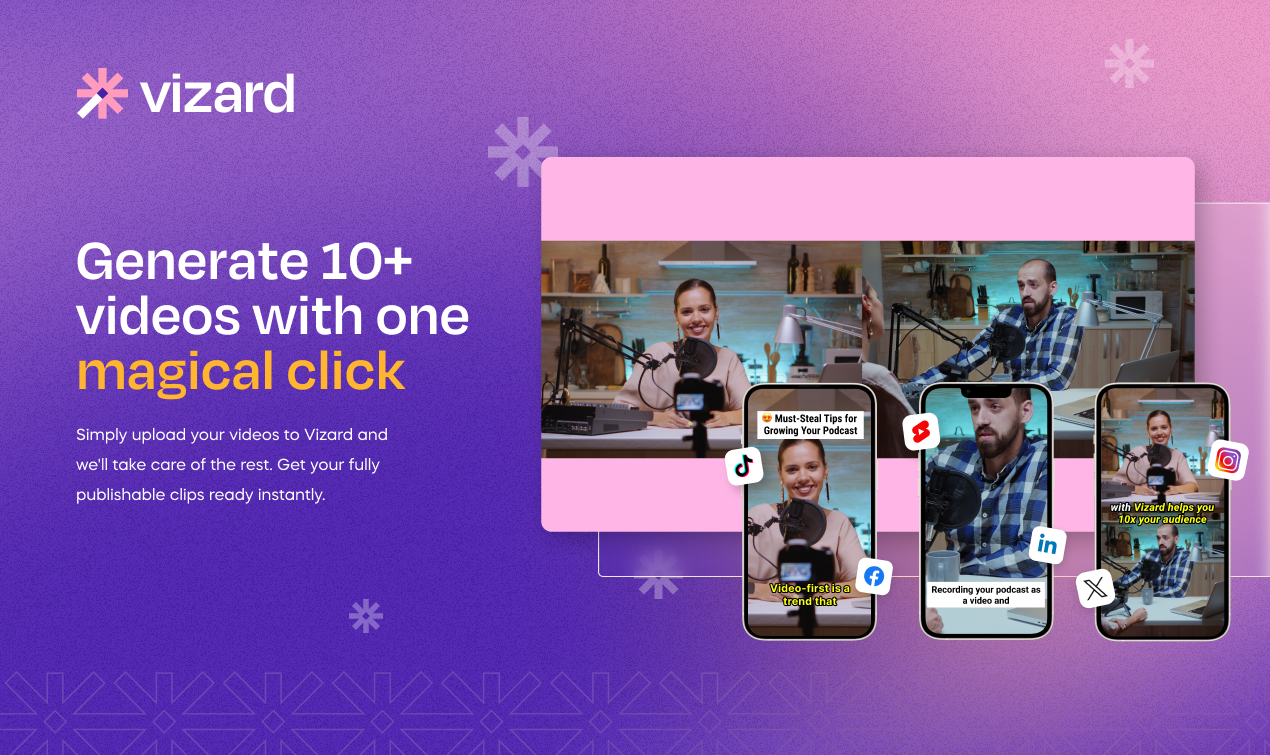Vizard — screenshot 1 showing tool features and UI