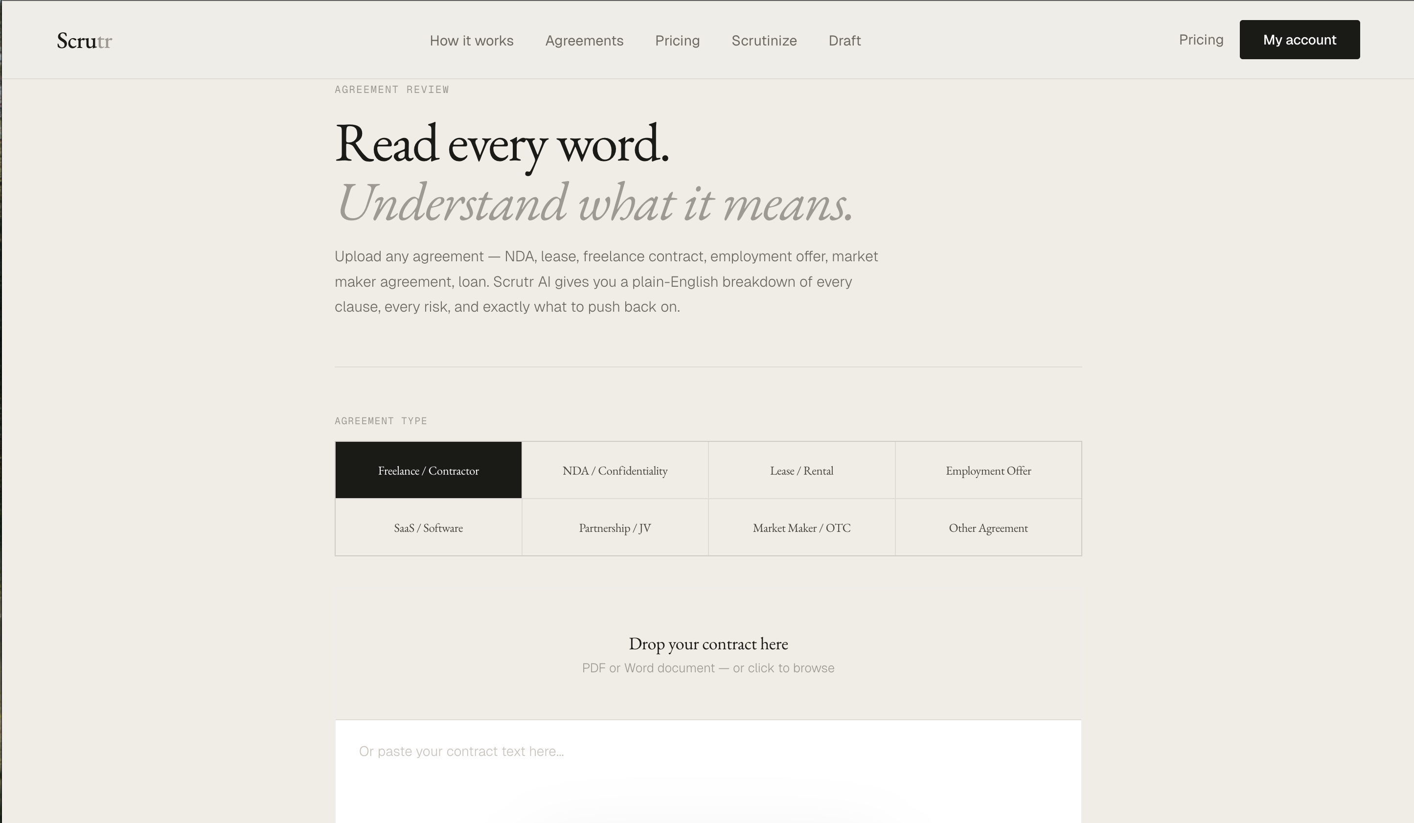 Scrutr AI gallery image