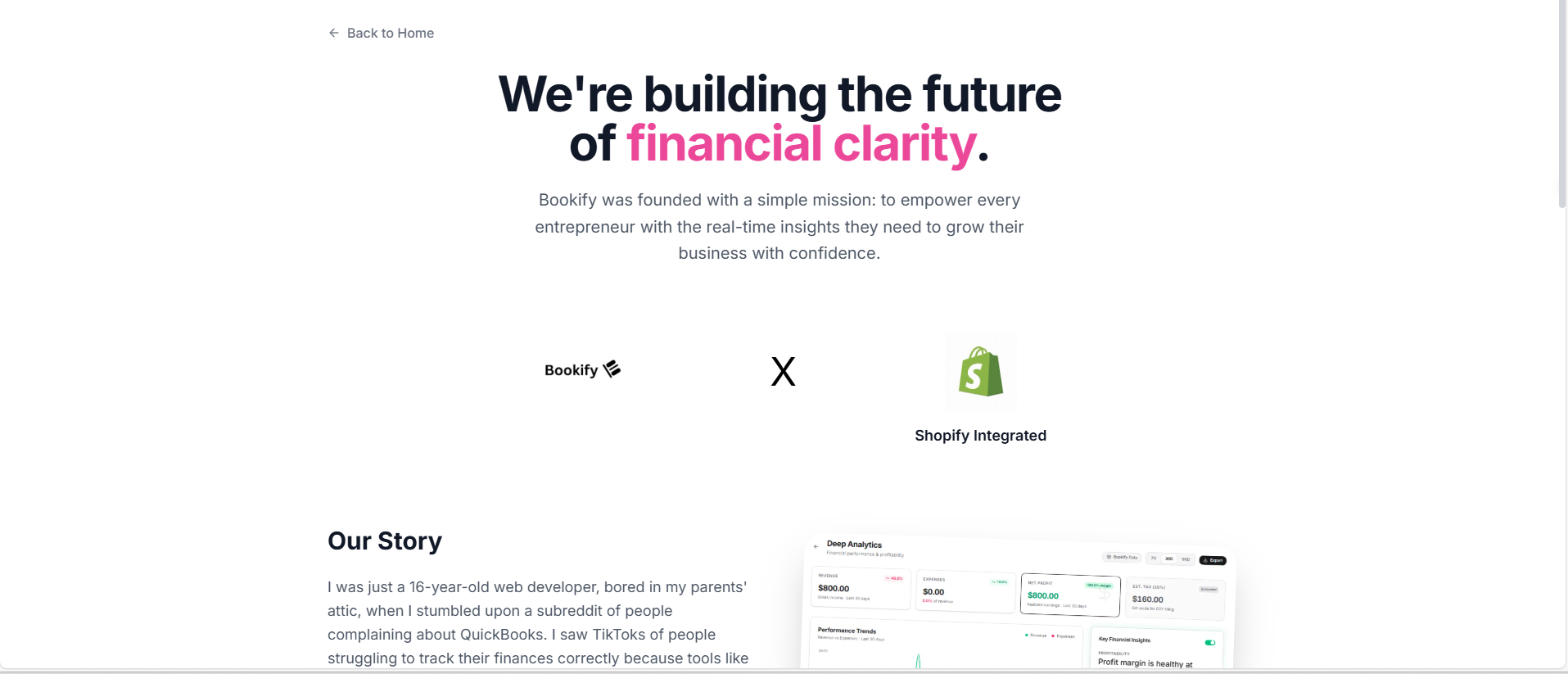 Bookify - Screenshot 4 showing product features and functionality