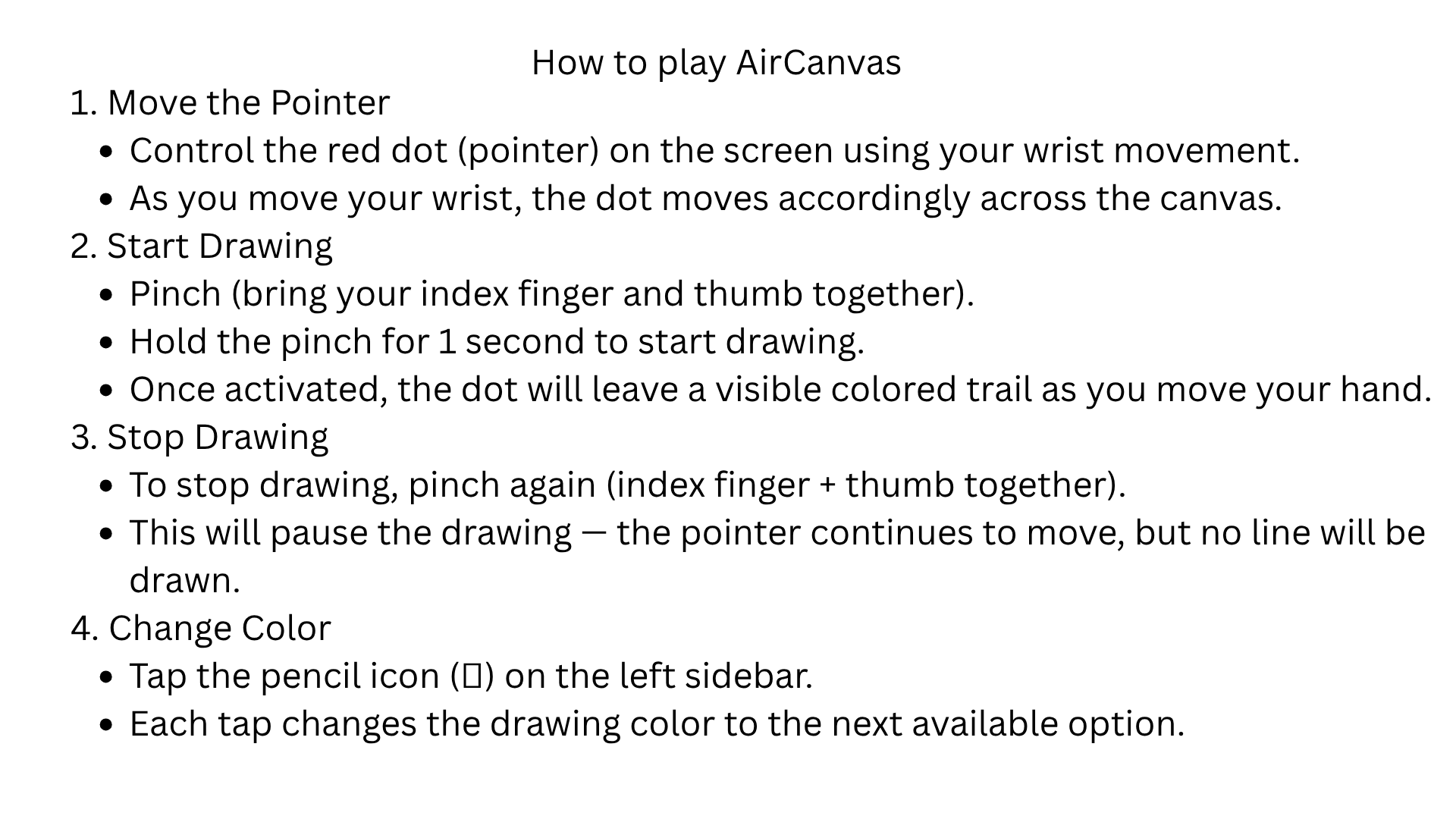 Gesture Play - Touchless Gaming App media 7