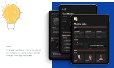 Notion Minutes Meeting gallery image