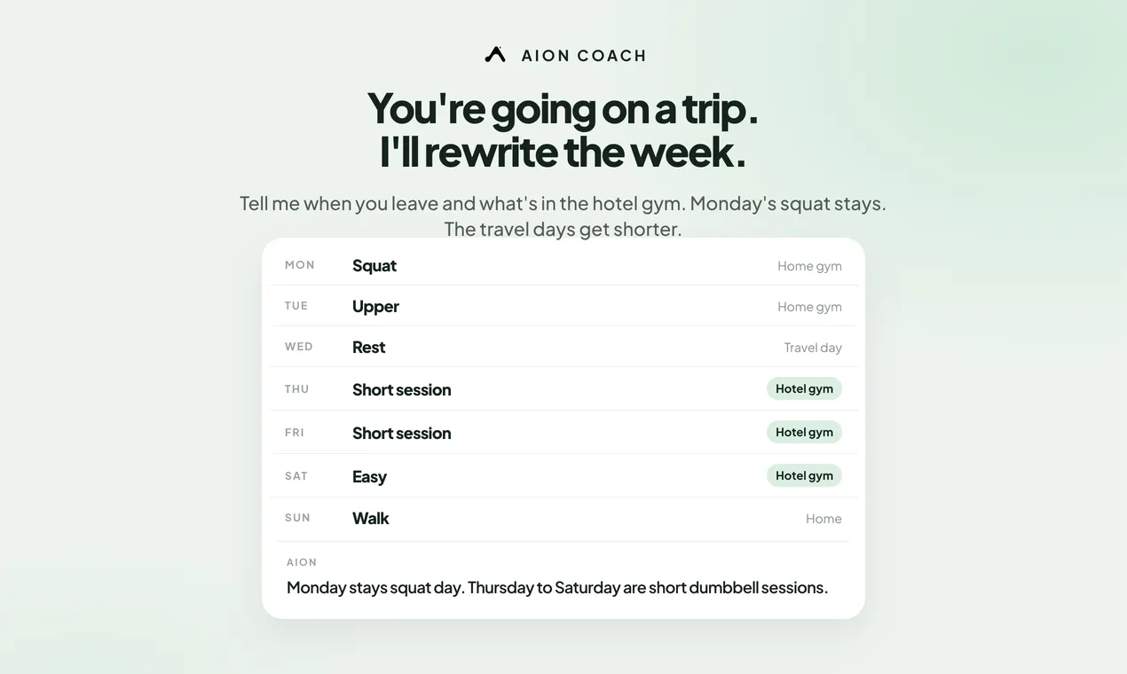 Aion Coach gallery image
