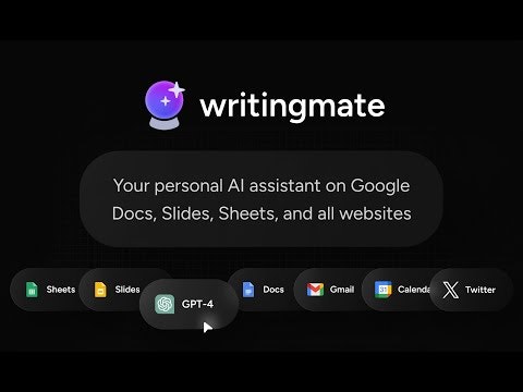 startuptile Writingmate-AI copilot for Google Docs Slides Sheets with 20k+ users