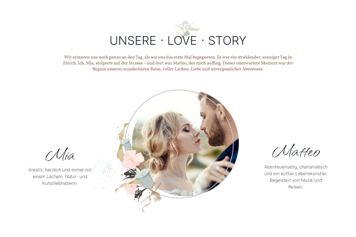 Websites for weddings gallery image