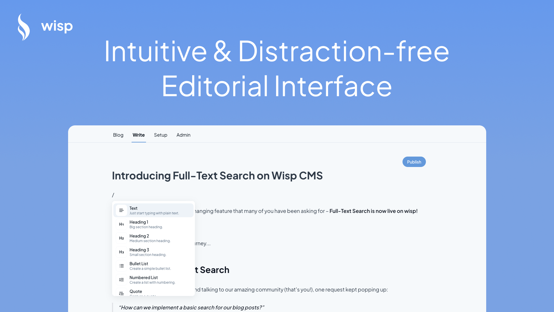 wisp cms media 3