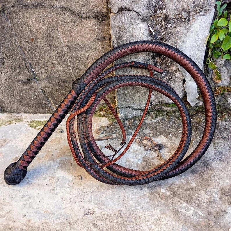 Paracord Bullwhip - Main product screenshot demonstrating key features and user interface