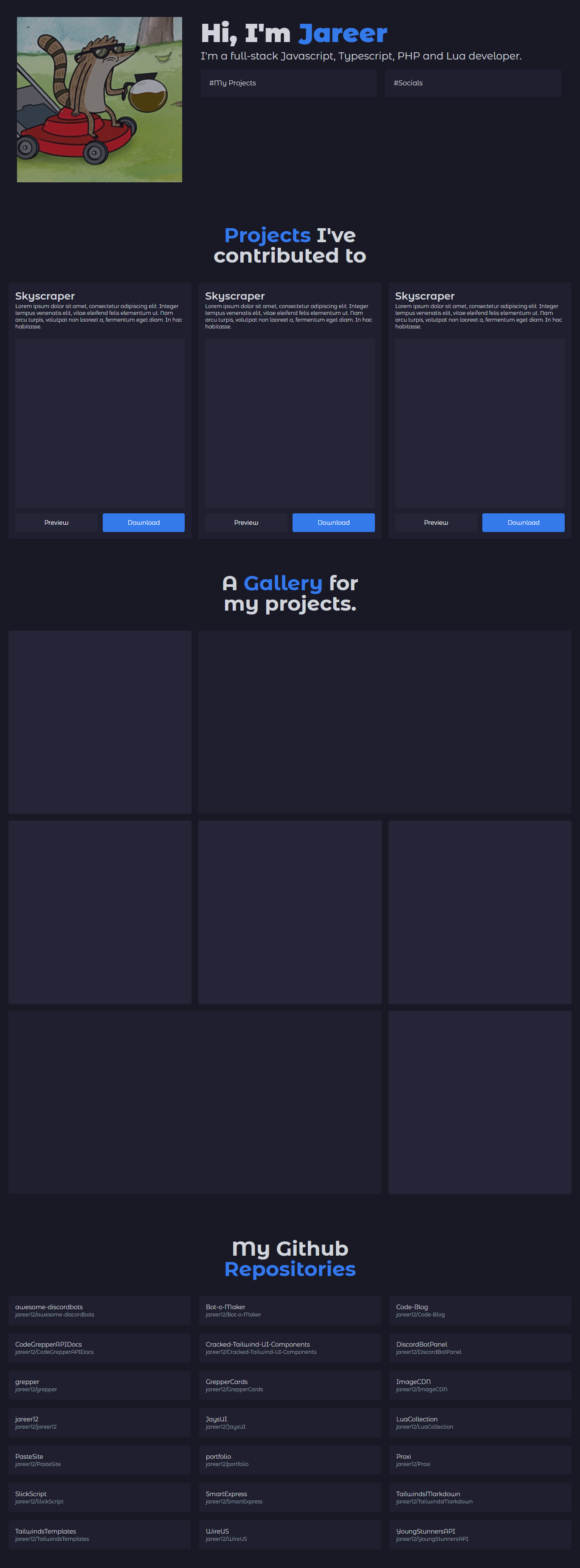 Coolfolio - Создайте свое портфолио с JSON. медиа 1