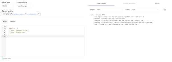 Email Validation API gallery image