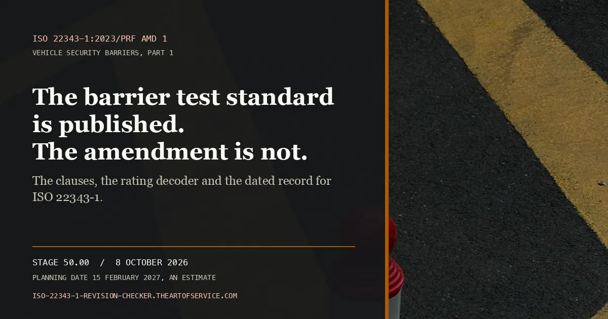 ISO 22343-1 Revision Checker gallery image