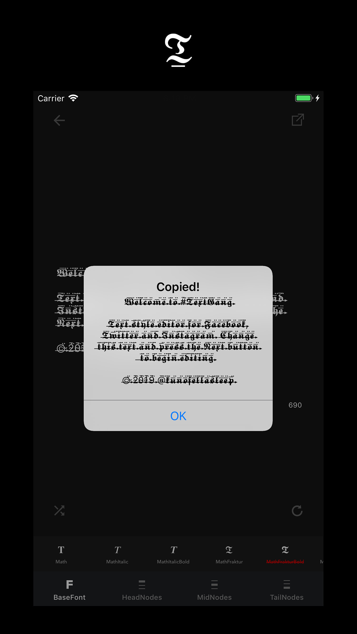 𝕿͟𝖊͟𝖝͟𝖙͟𝕲͟𝖆͟𝖓͟𝖌͟! gallery image