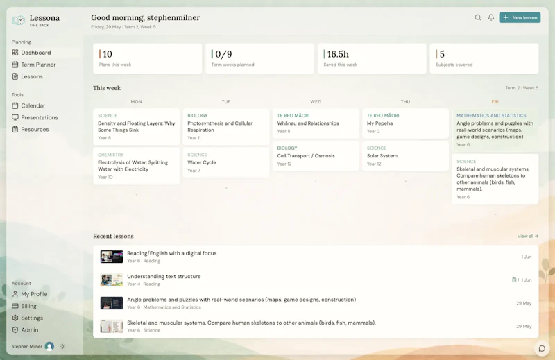Lessona screenshot 2