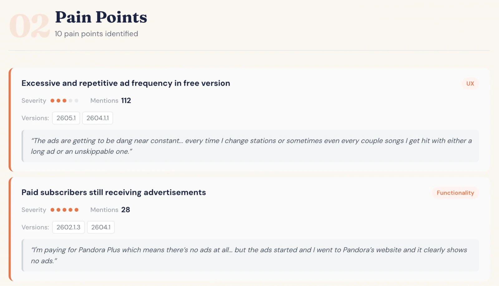 AppSights screenshot 2