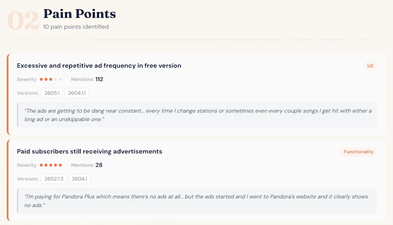 AppSights screenshot 2