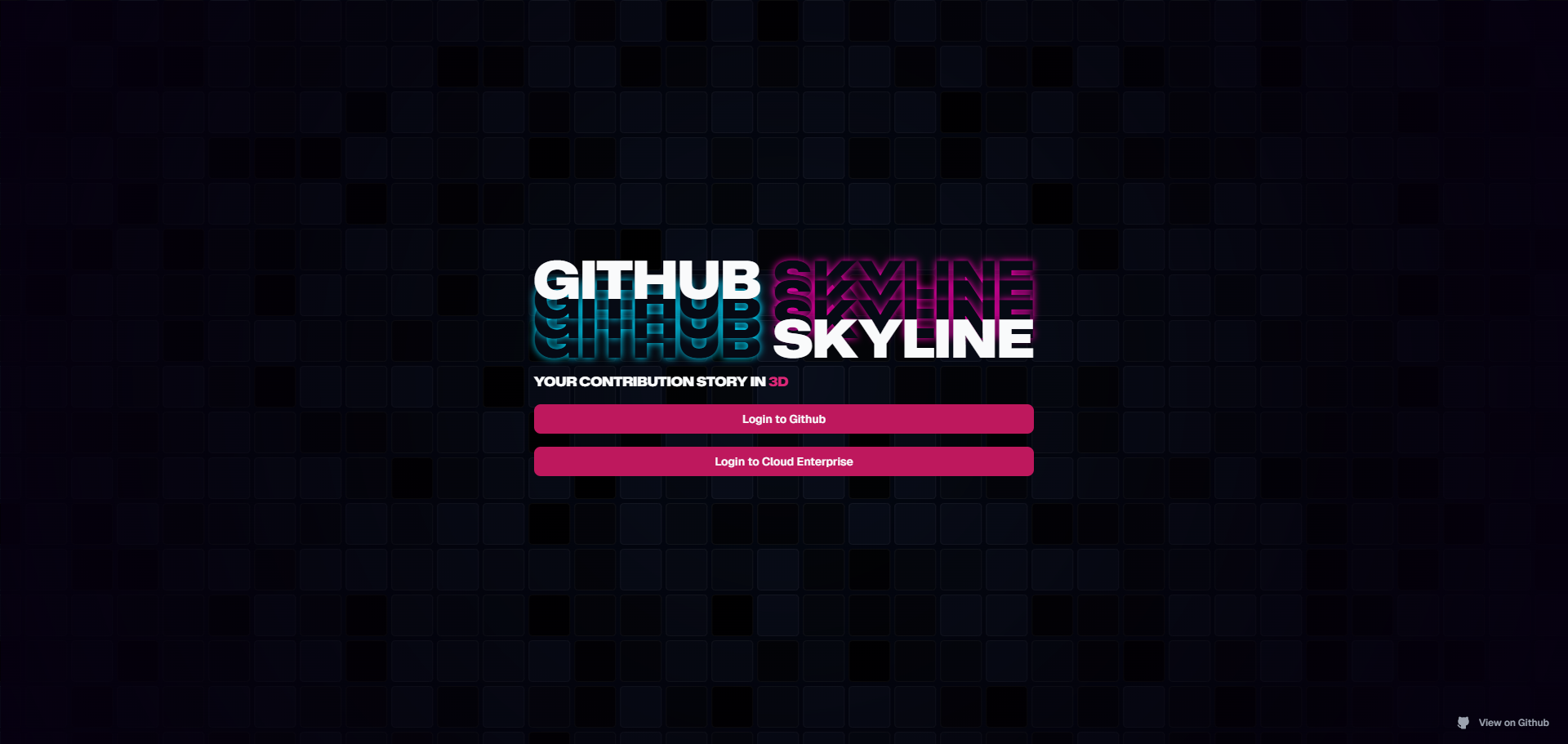 Media Github Skyline - Buat, edit, dan kongsi kisah sumbangan 3D anda 4