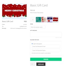 Gift Cards For WooCommerce Pro Plugin gallery image
