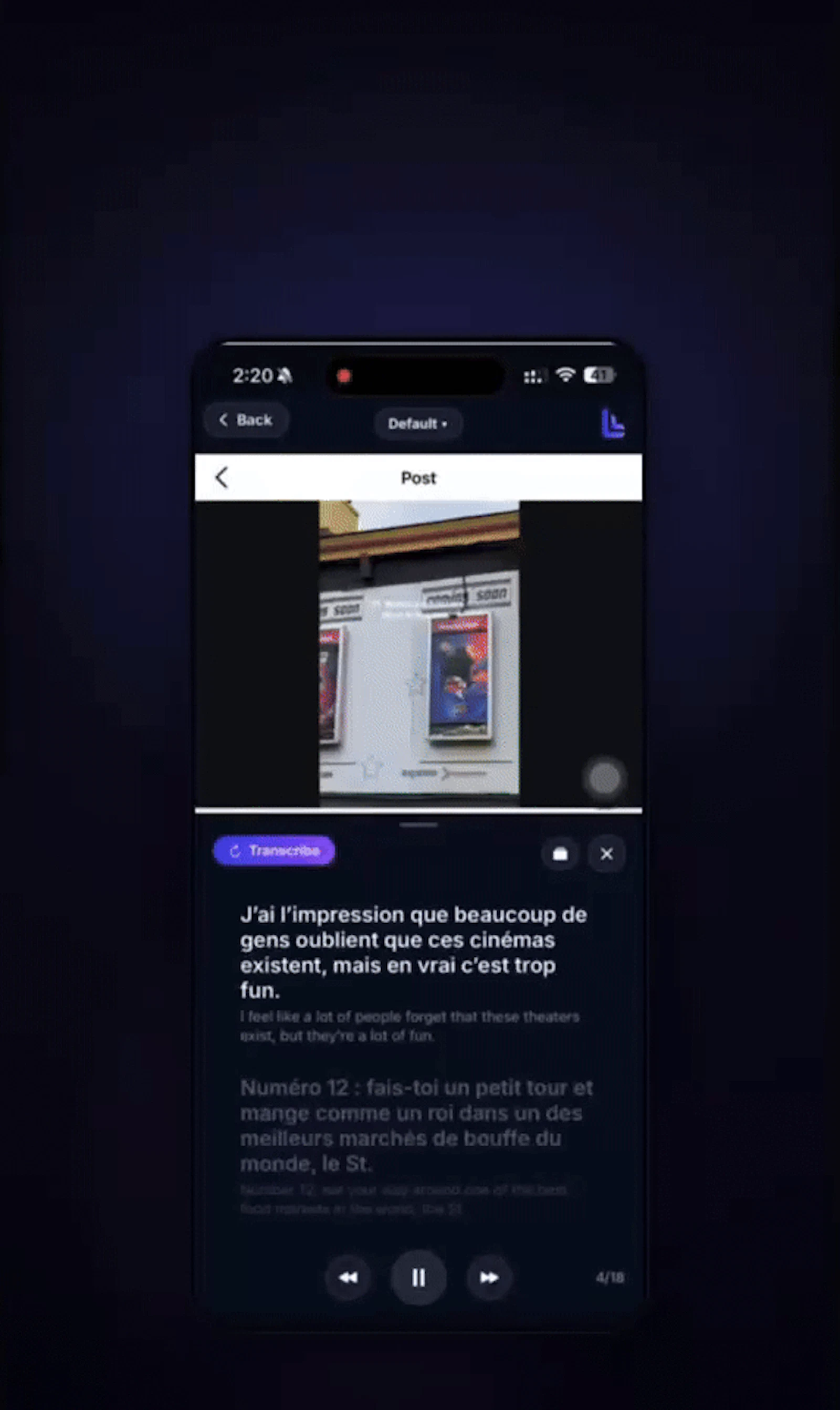 Langscroll — Turn Your Scroll Into Study screenshot 1 (video preview)