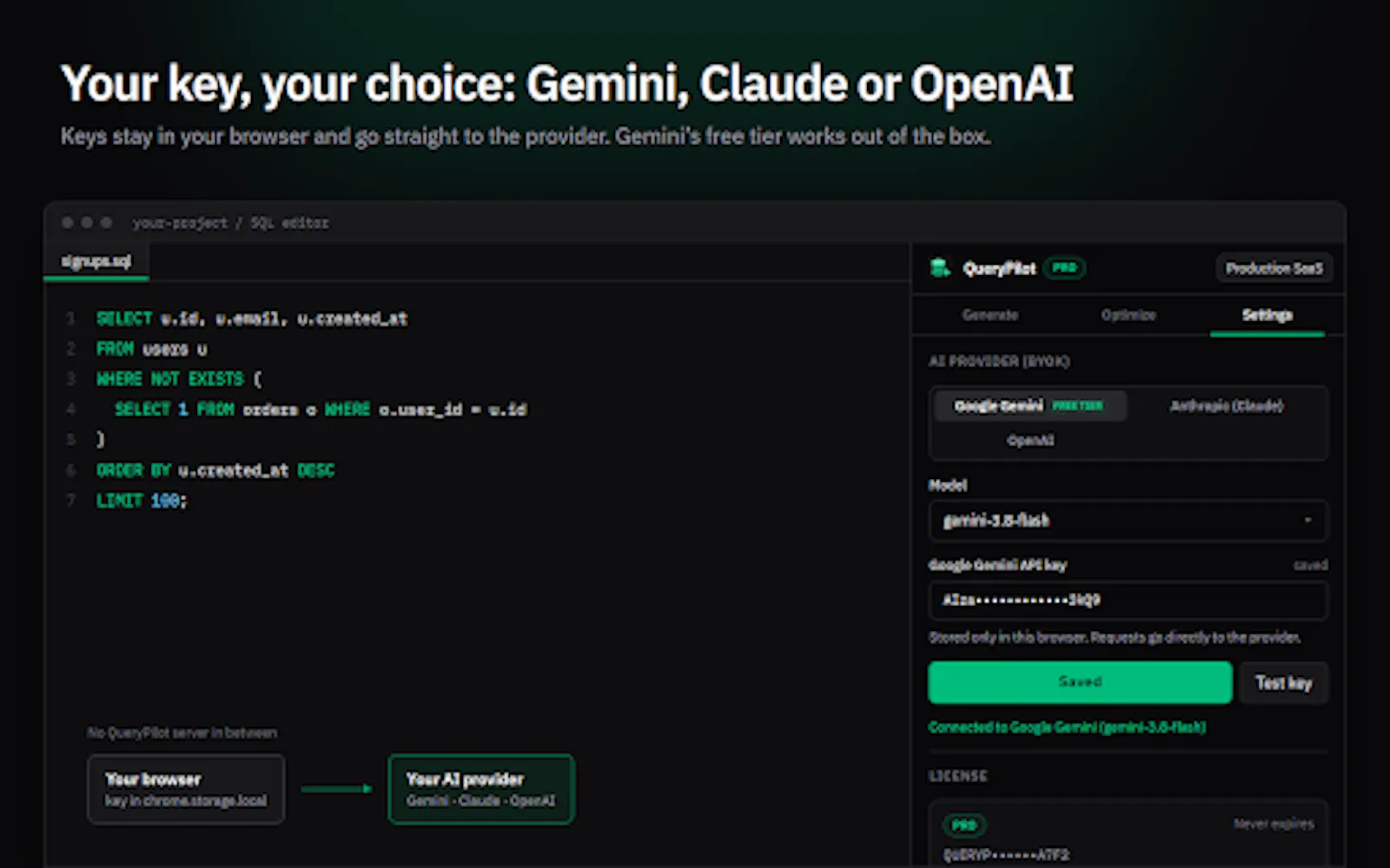 QueryPilot screenshot 3