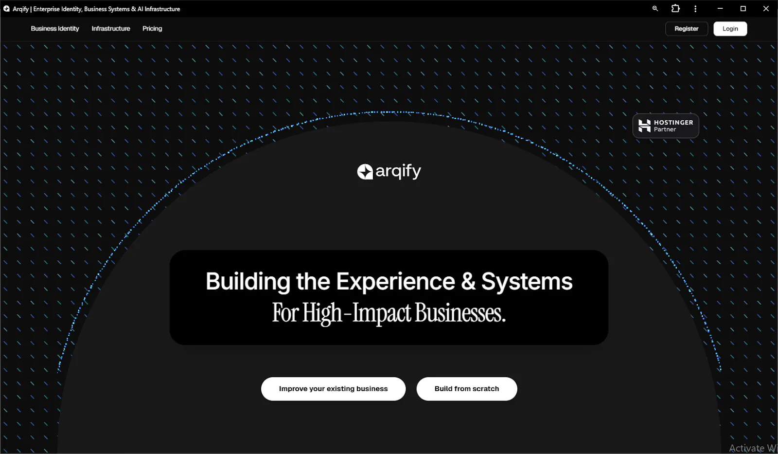 Arqify screenshot 1