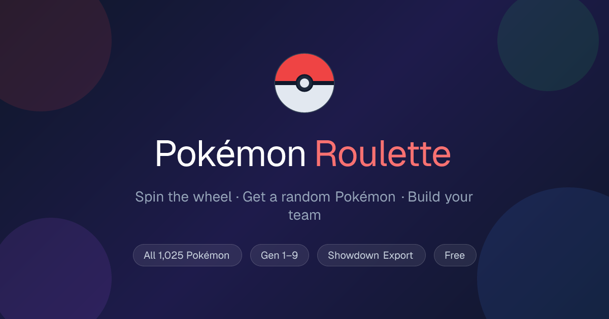 Pokémon Roulette gallery image