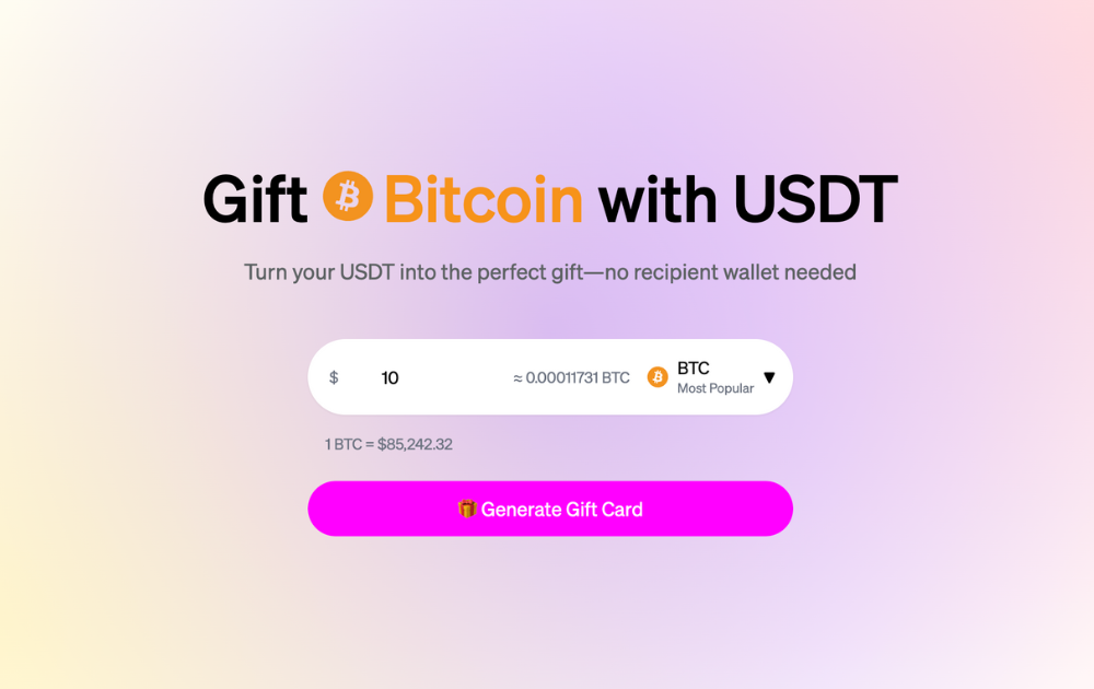 Media Bifts - Cách dễ nhất để tặng tiền điện tử cho những người bạn không crypto của bạn 3