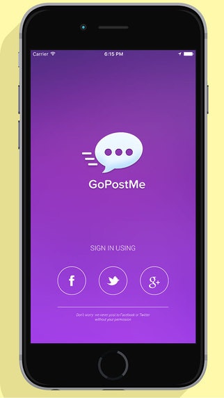 GoPostMe app gallery image
