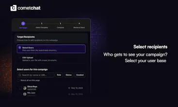 CometChat Campaigns gallery image