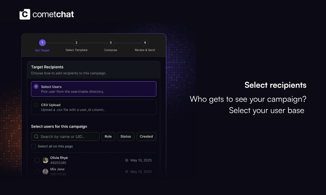 CometChat Campaigns screenshot 4