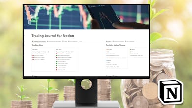 Finance Compass - Notion Trading Journal gallery image