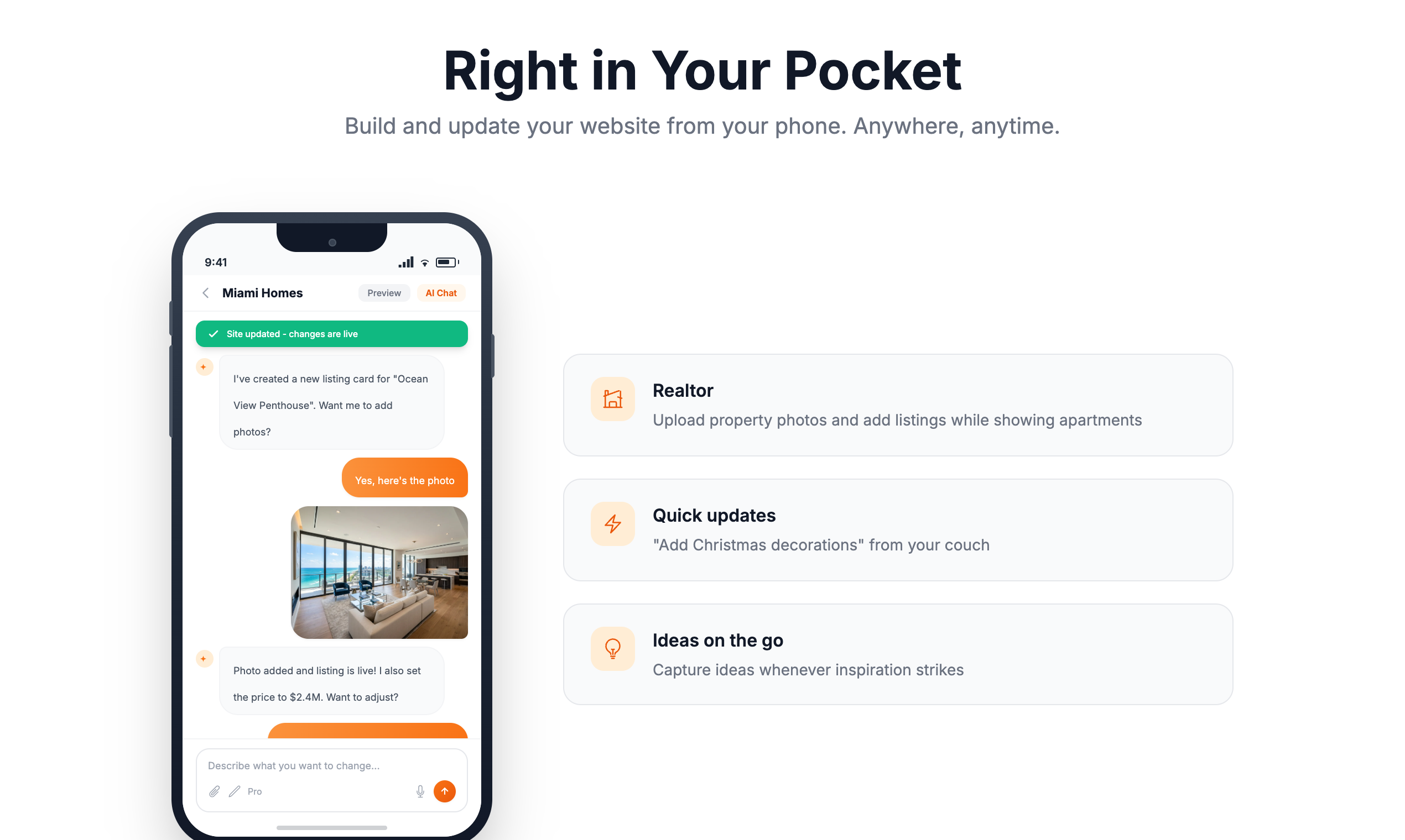 Playcode - AI Website Builder gallery image