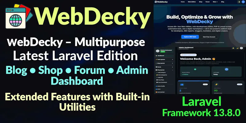 WebDecky – Sell & Buy Digital Products screenshot 1