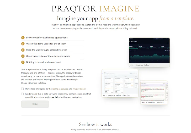 Praqtor Imagine screenshot 2