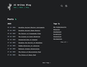 AI Writes Blog gallery image