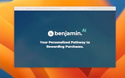 Benjamin - AI Rewards Shopping Assistant media 2