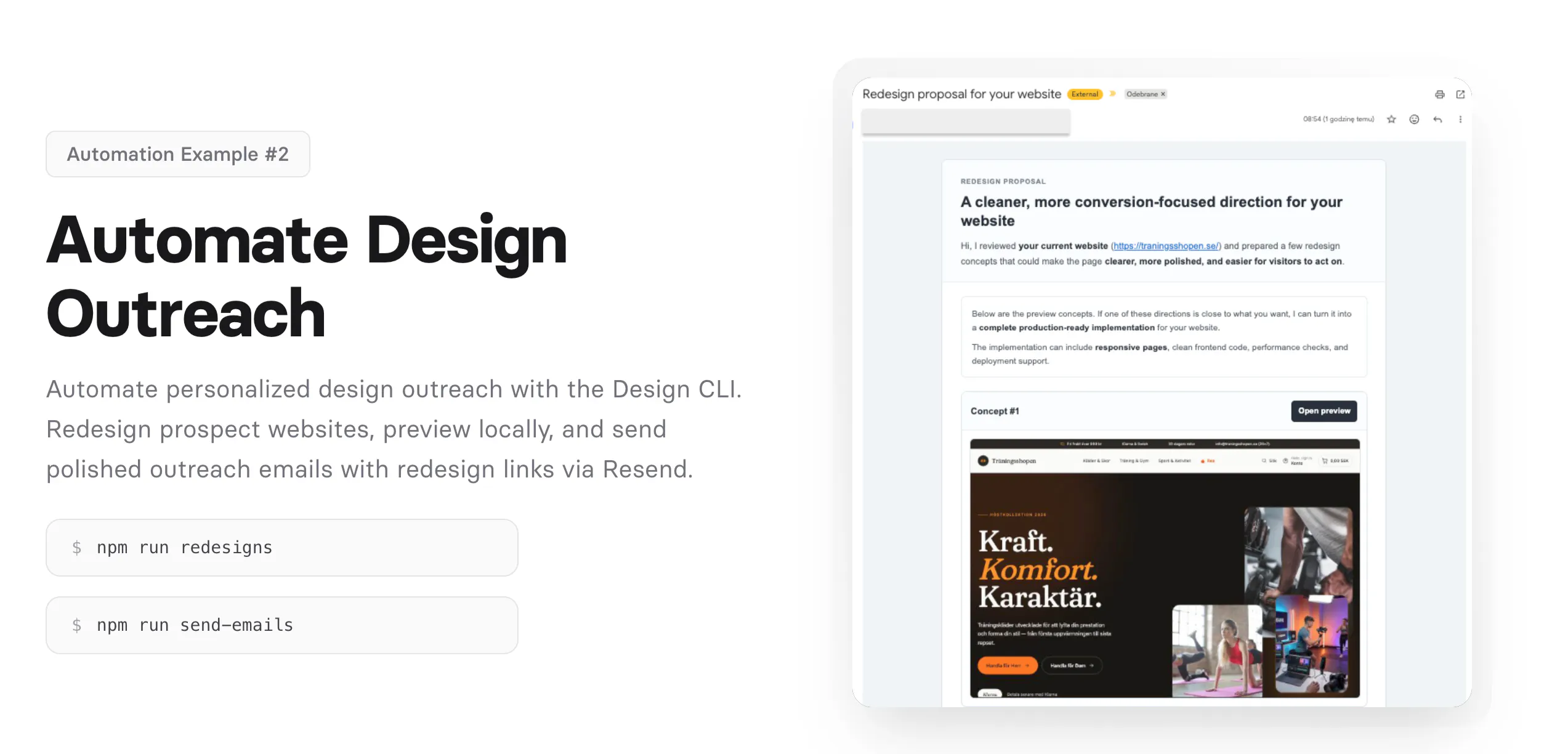 Shuffle Design CLI : Multi-AI CLI for building and redesigning websites ...
