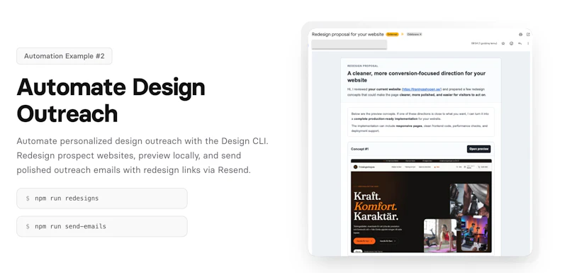 Shuffle Design CLI  screenshot 3