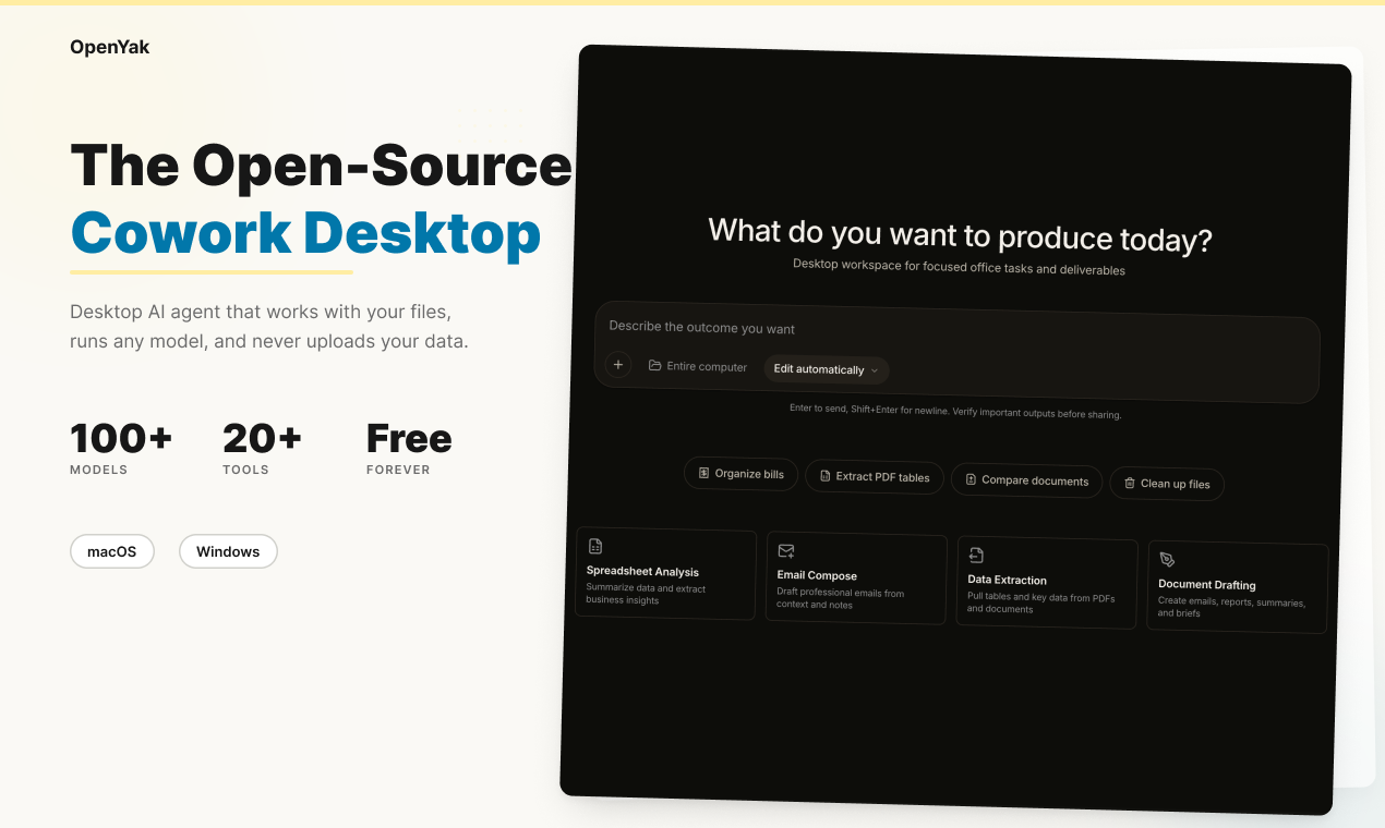 OpenYak gallery image