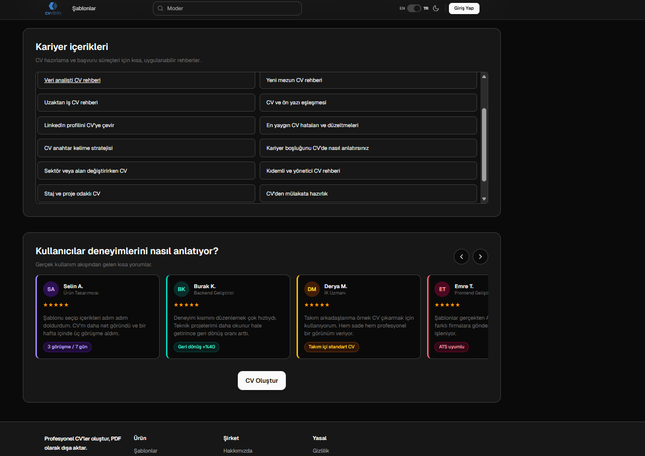 CVvitrin gallery image