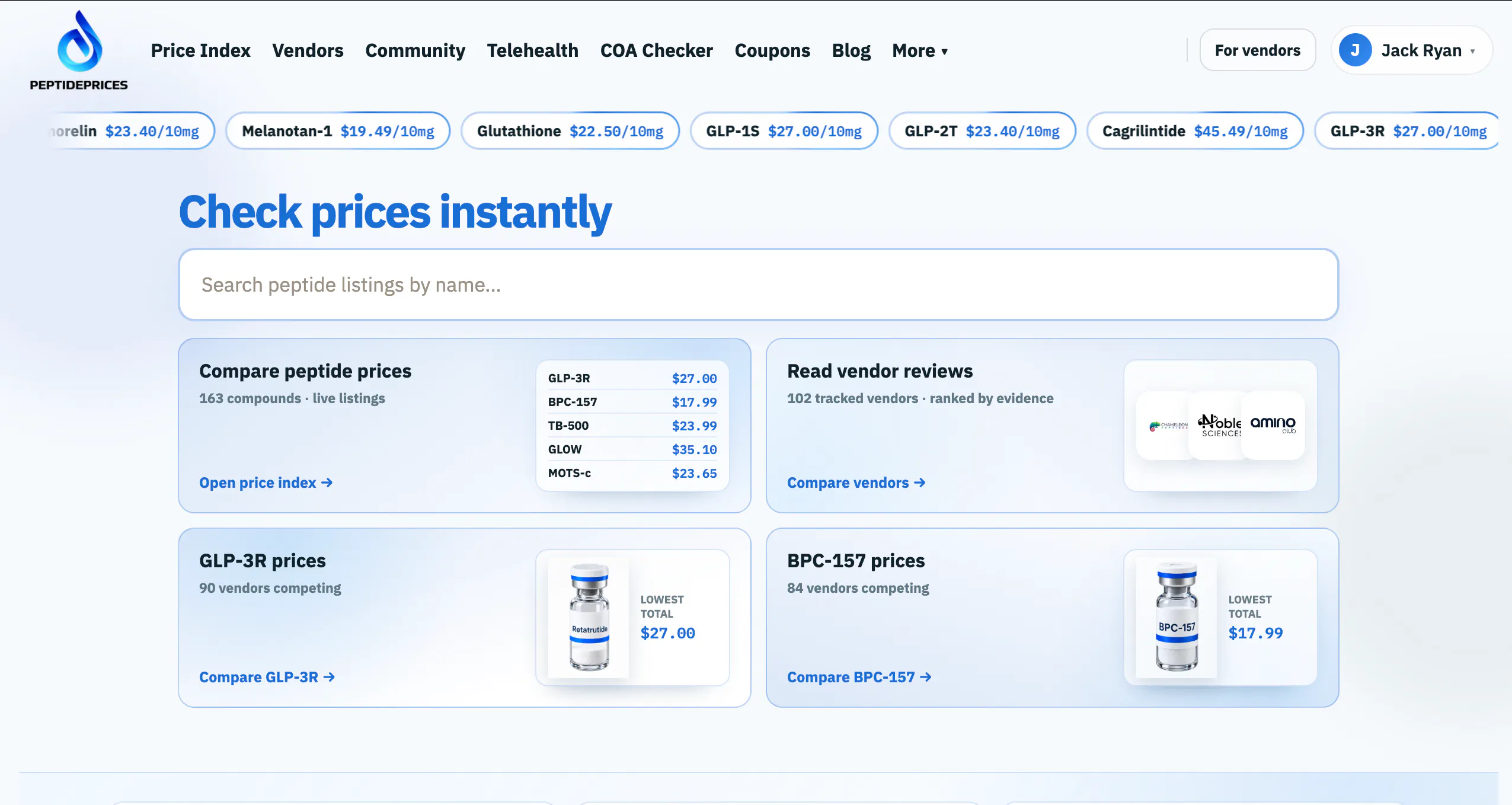 PeptidePrices gallery image