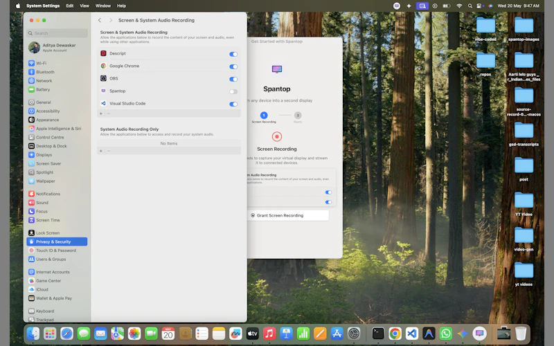 Spantop screenshot 1
