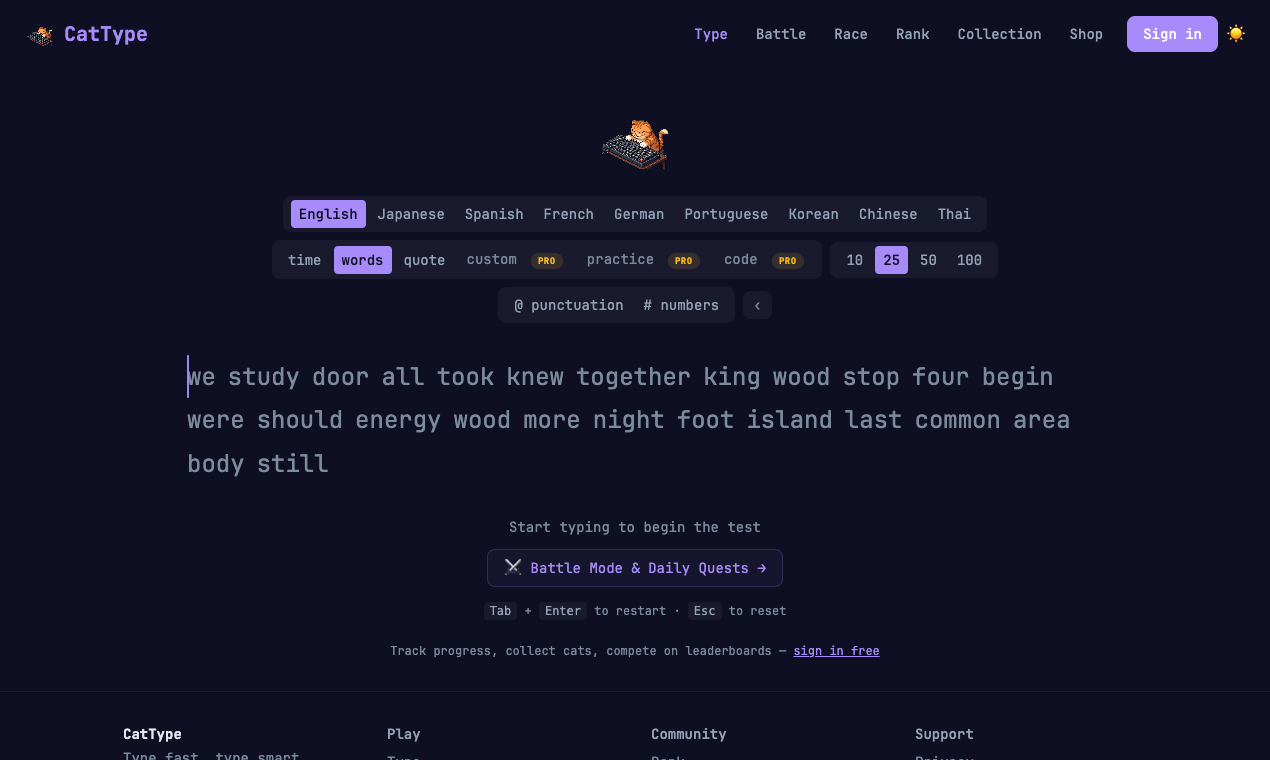 CatType gallery image