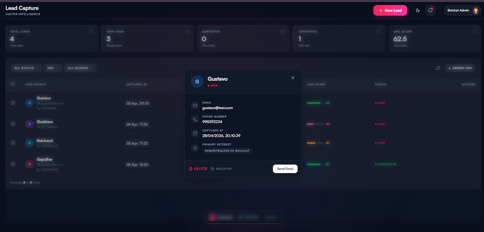 BolChat screenshot 3